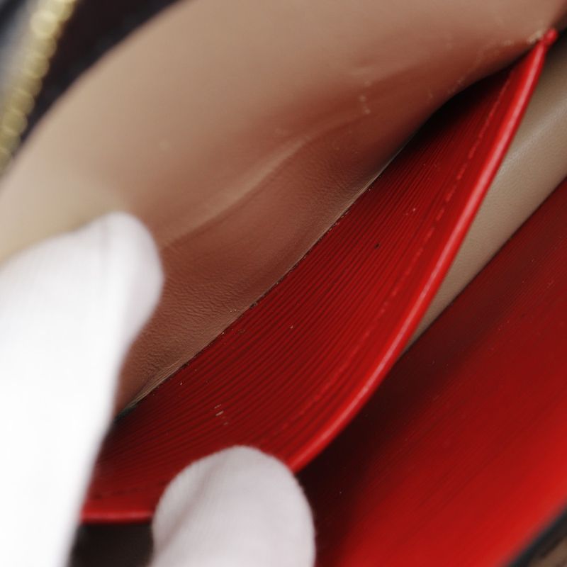 Louis Vuitton Trunk Clutch 2WAY Clutch M51697 Epi Leather Rouge Red Ladies