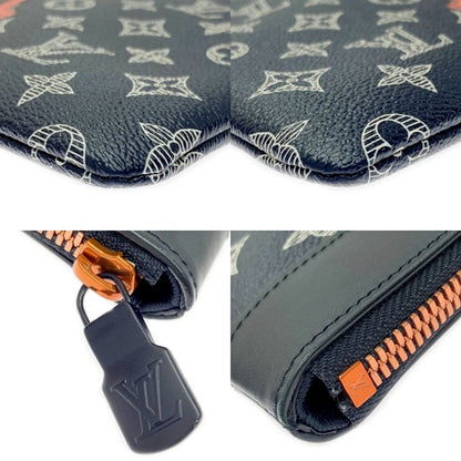 Louis Vuitton M62905 Monogram Ink PVC Pochette Apollo Navy 359655 Second Bag