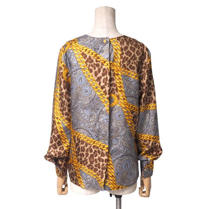 OLD Celine Old Celine Vintage Blouse Size 38 All Silk Scarf Pattern Paisley