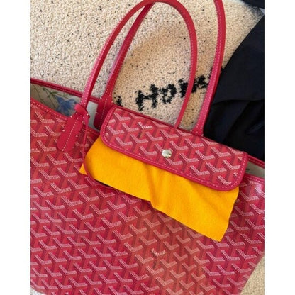 Goyard Saint Louis PM FUCHSIA Le Jardin Floral Shoulder Tote Bag