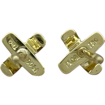 Tiffany & Co Cross Stitch Earrings