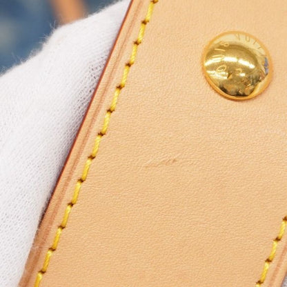 Louis Vuitton Monogram Denim Carryall Shoulder Bag NM MM M46855 Blue Women's