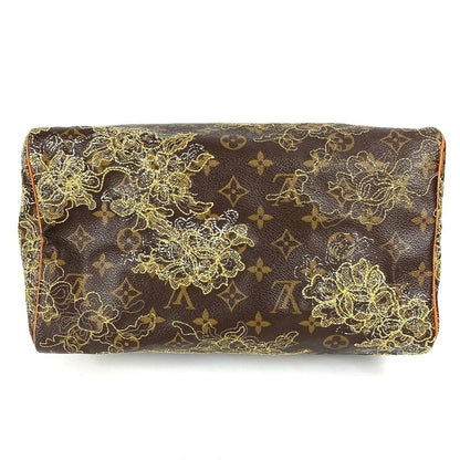 Louis Vuitton Handbag Speedy 30 M95397 Monogram Canvas All Gold