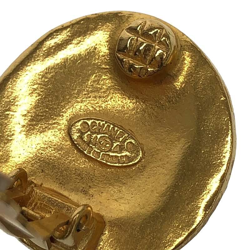 Chanel - Vintage Coco Mark Earrings 01A - Gold - Women's