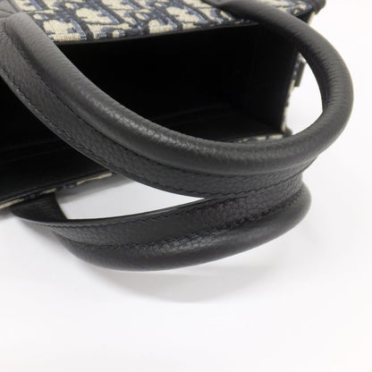 Dior Safari North South Oblique Jacquard Silver Hardware Hand