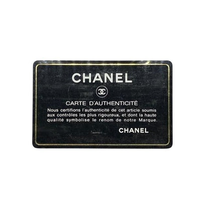 Chanel Cruise Line Pouch Small Pouch Multi Pouch Coco Mark Enamel Leather Black