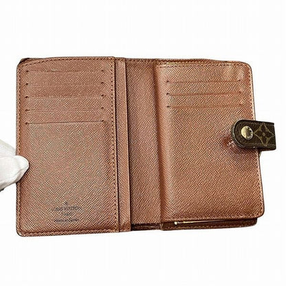 Louis Vuitton Monogram Porte Monet Vieux Viennois M61674 Bifold Wallet For Women