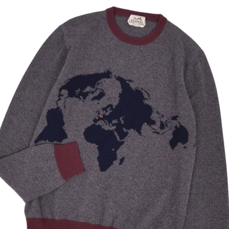 Hermes Knit Sweater Long Sleeve Pullover Ka