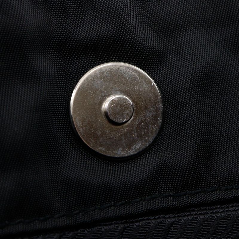 Prada Chain Shoulder B6431 Nylon And Plastic NERO Black Ladies Shoulder Bag