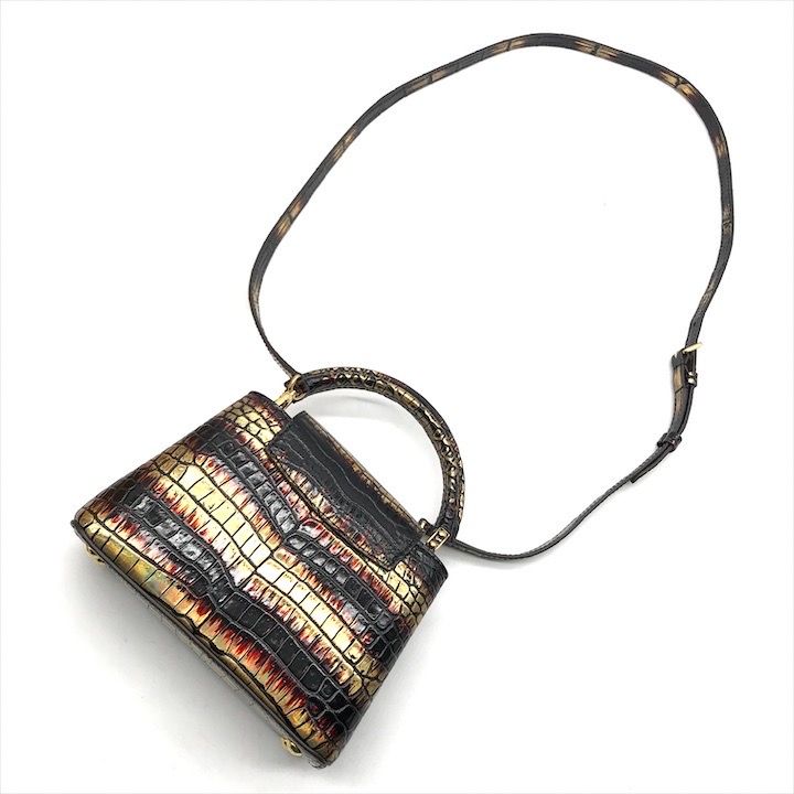 Louis Vuitton Exhibits Kuroko Lola Capucines Mini 2-Way Bag