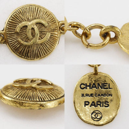 Chanel Coco Mark 31 RUE Cambon Vintage Gold Plated Ladies 40g Bracelet