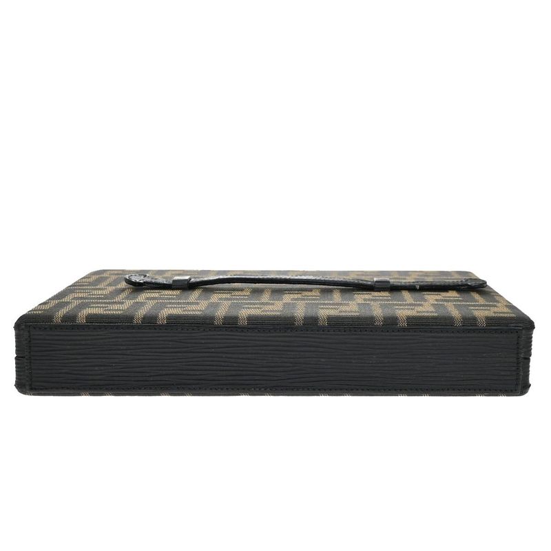 Fendi Handbag Logo Zucca Pattern Clutch Bag 70ka700