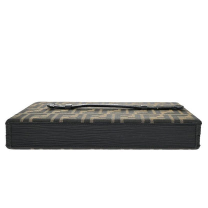 Fendi Handbag Logo Zucca Pattern Clutch Bag 70ka700