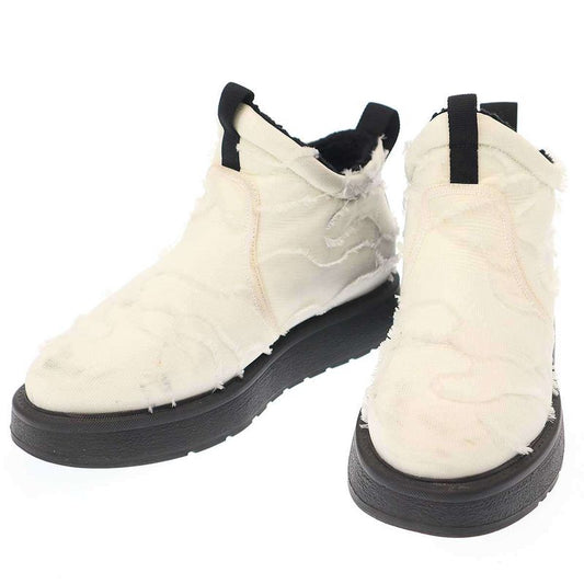 Christian Dior Short Design Boots Sneakers White 41