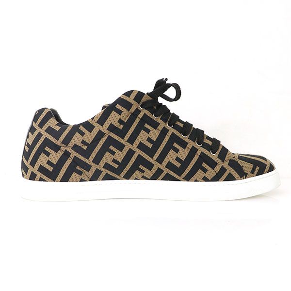 Fendi Technical Fabric Low Top 7e1258 Sneakers Shoes Size 8 400000980130008