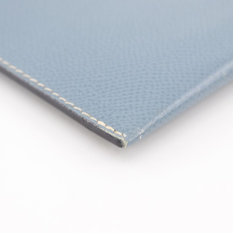 Hermes Amelie Courchevel Blue Jean Light Blue □E Ladies Shoulder Bag