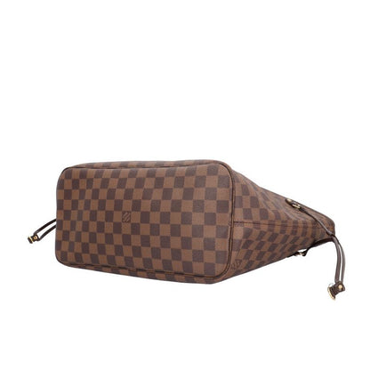 Louis Vuitton Neverfull MM Damier Tote Bag Damier Canvas N51105 Brown Unisex