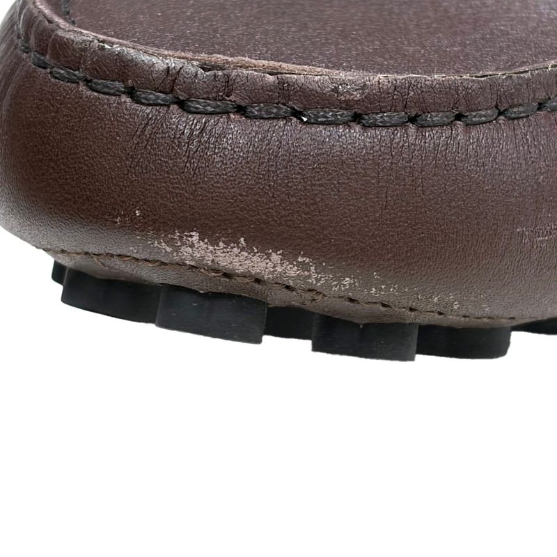 Gucci Horsebit Driving Shoes Loafers 765859 Brown 6