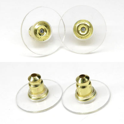Chanel Earrings Metallic Coco Mark Abe557b18604 A24 Gold Vintage Design