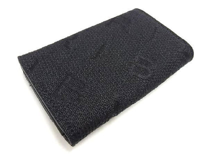 Bvlgari Maxi Logo Canvas 6-strand Key Case Key Case Men's Black Bd6494