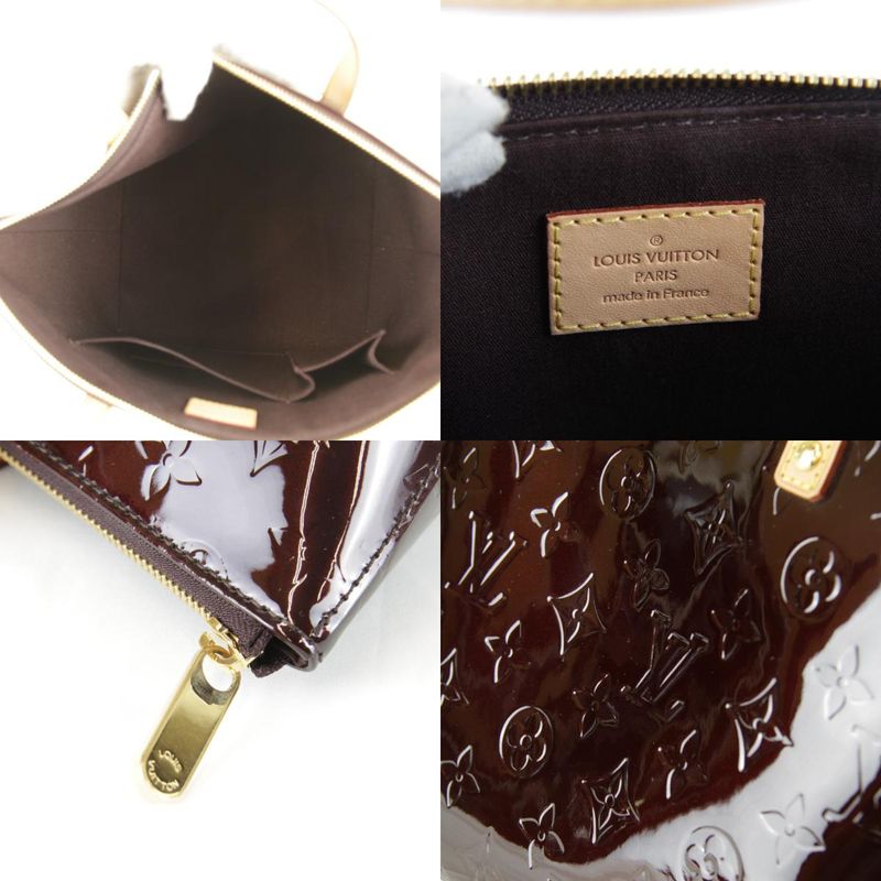 Louis Vuitton M93585/serial Unknown Vernis Perveu PM Amarante Tote