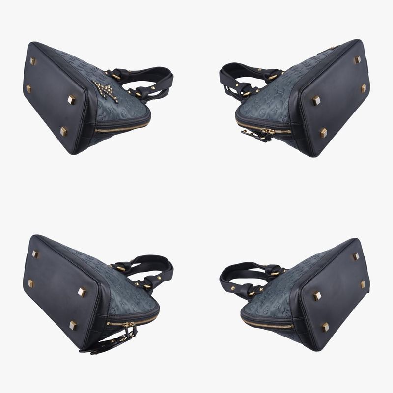 Louis Vuitton Dubruge Neo Alma Navy And Noir Black Monogram Dubruge Mi3099