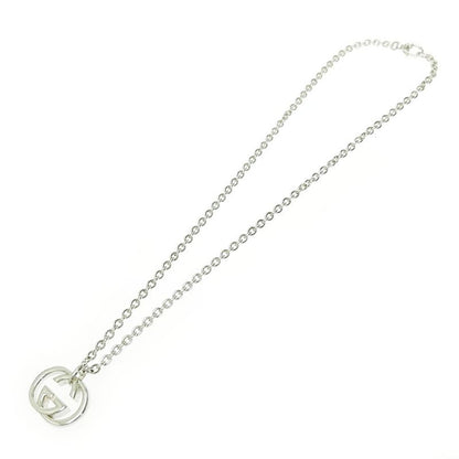 Gucci Silver Interlocking G Necklace 25.9g 925 Engraved 434377 Necklace