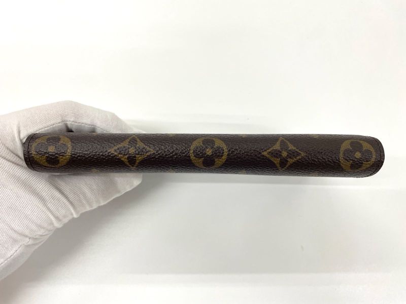 Louis Vuitton Monogram Portefeuille Emilie Zipper Long Wallet M60137 Brown And