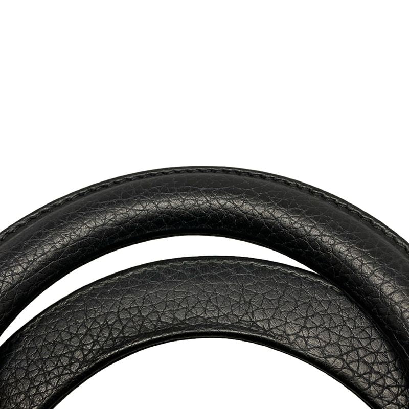 Dior/christian Dior Tote Bag Diorissimo Black Leather