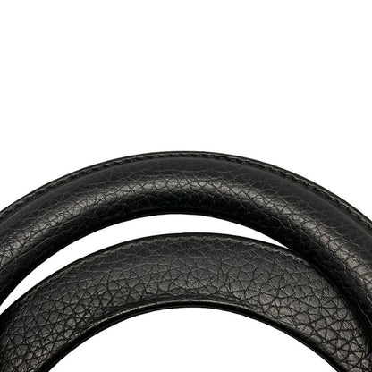 Dior/christian Dior Tote Bag Diorissimo Black Leather