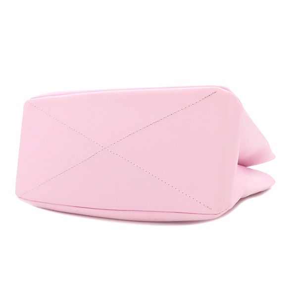 Louis Vuitton 2way Bag Shopper Tote Mini Cowhideleather Pink Silver Hardware