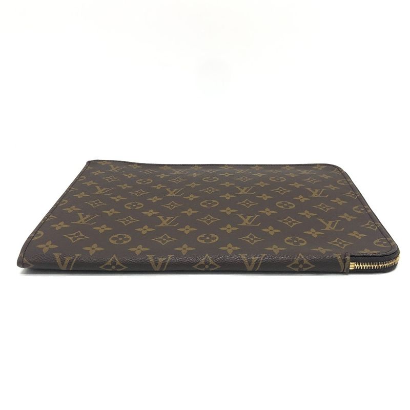 Louis Vuitton Clutch Bag M53456 Brown