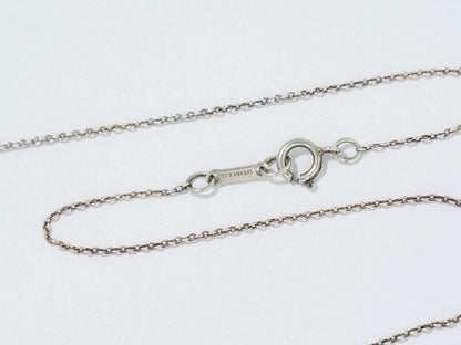 Authentic Tiffany & Co Tiffany & Co Bean Sterling 925 Necklace Pendant Silver