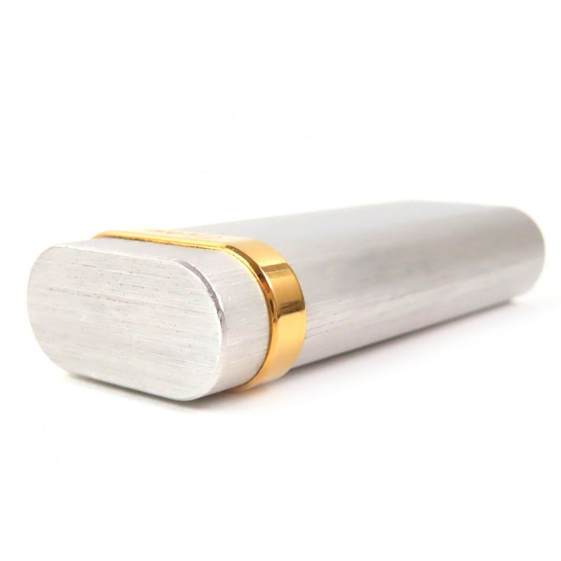 Cartier Hairline New Shape Oval Short Logo Engraved Roller Type