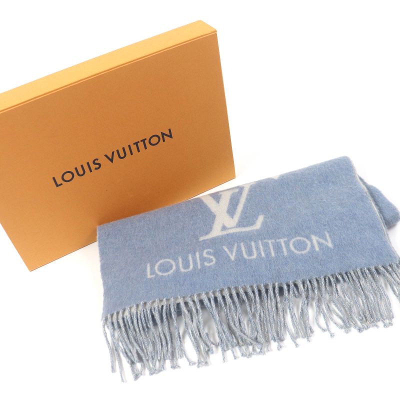 Louis Vuitton M75704 Echarpe Reykjavik Monogram 100% Cashmere