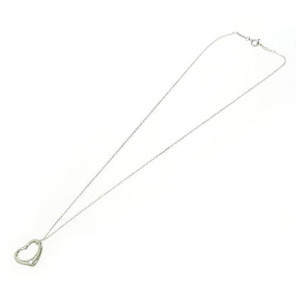 Tiffany & Co Tiffany & Co Silver Elsa Peretti Open Heart Necklace 2.9g 925