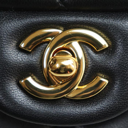 Chanel Mini Classic Handbag Shoulder Bag Black A69900 Ladies Preowned