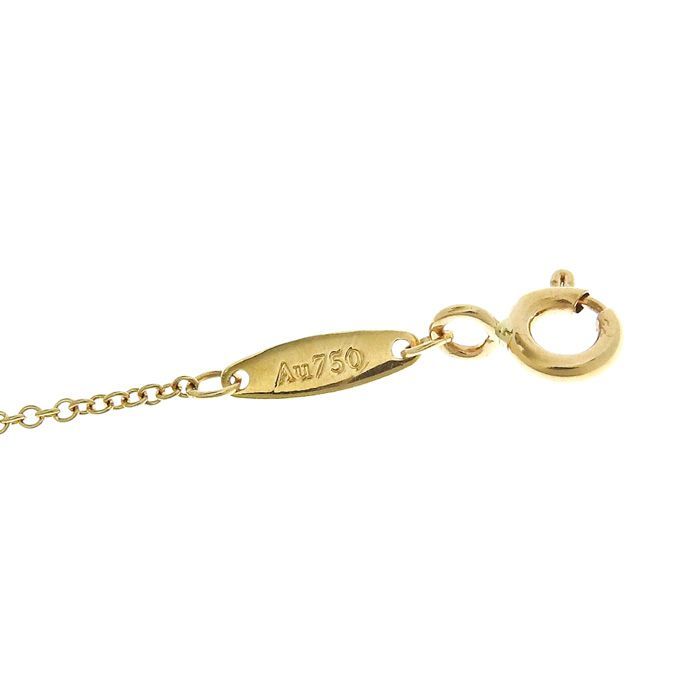 Tiffany & Co Tiffany & Co By-the-yard Diamond Necklace 18K Yellow Gold 750