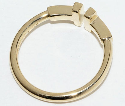 Tiffany & Co Ring 18K Yellow Gold T-wire Ring