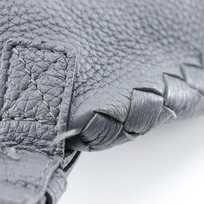 Bottega Veneta Bottega Veneta Intrecciato Calf Gray Unisex Backpack/daypack