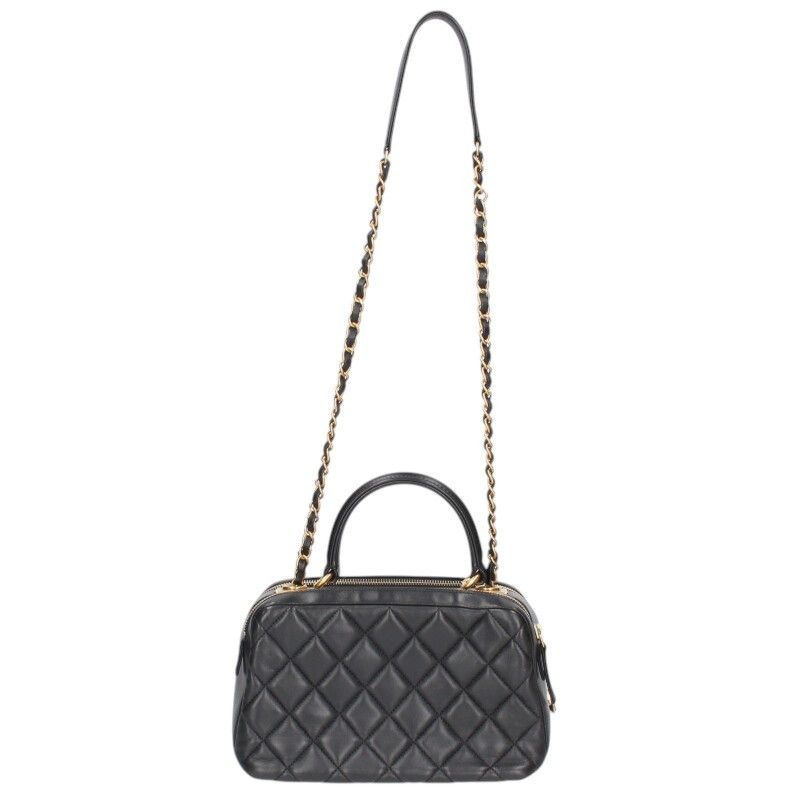 Chanel Trendy CC Top Handle Lambskin Chain Shoulder Bag Women
