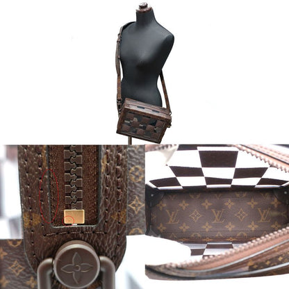 Louis Vuitton Slim Soft Trunk Monogram Chess Monogram Canvas Brown