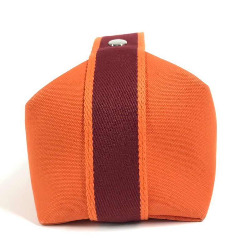 Hermes Handbag Brid A Black PM Brid A Black PM Canvas Orange