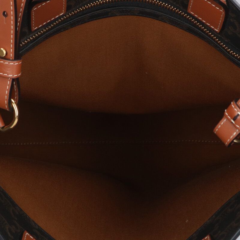 Celine Vertical Cabas Large Triomphe Logo Leather 2WAY Tote Bag Men's