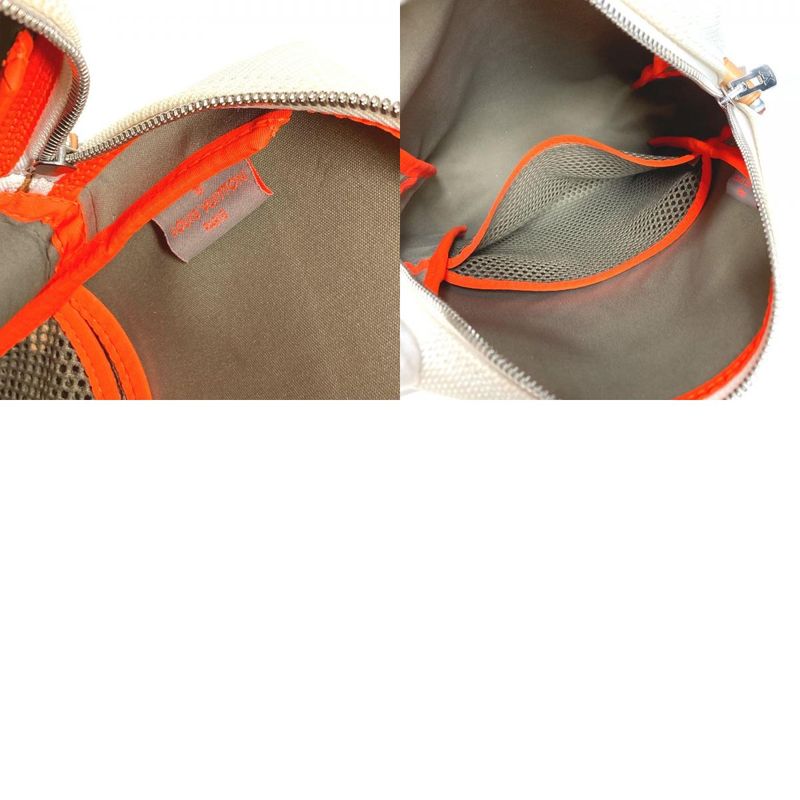 Louis Vuitton Shoulder Bag Weatherly M80637 Canvas White