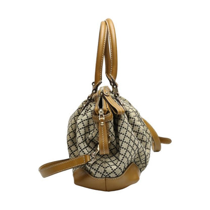 Gucci 247902 2-way Shoulder Bag Diamante Tote Bag Gucci Beige And Brown
