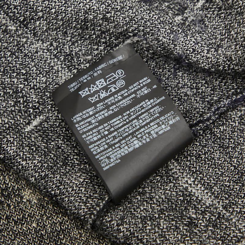 Saint Laurent 16AW Eddy Period Knitted Sweater Size: L 459944 Black Wool Mohair