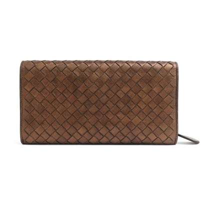 Bottega Veneta Long Wallet In Intrecciato