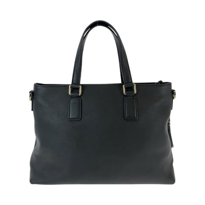 Gucci Bamboo Tassel Black Silver Hardware Leather 365346 Shoulder Bag Handbag