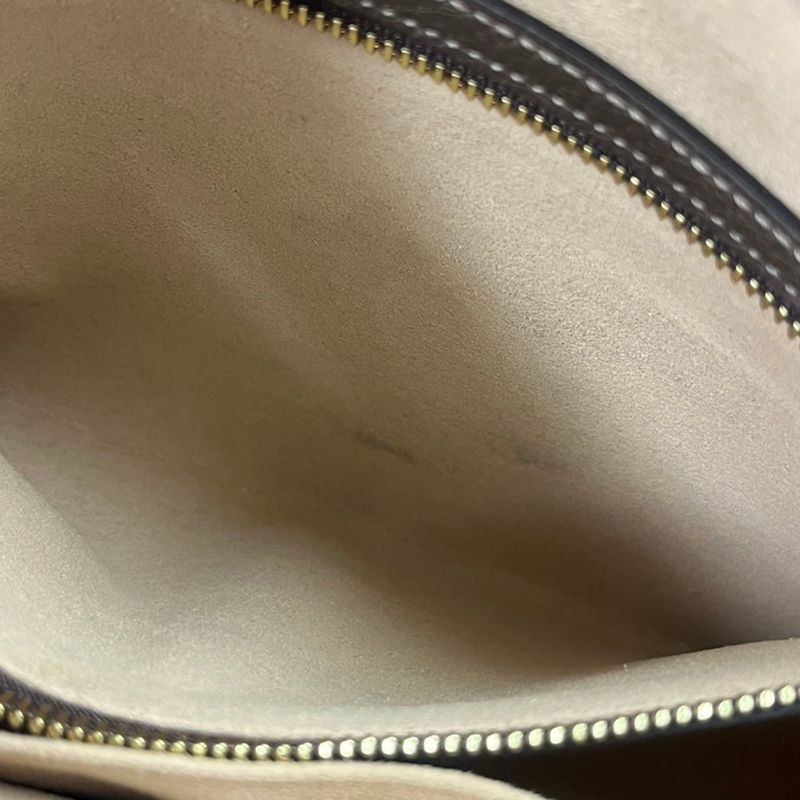 Gucci Ophidia GG Supreme Small Shoulder Bag Beige